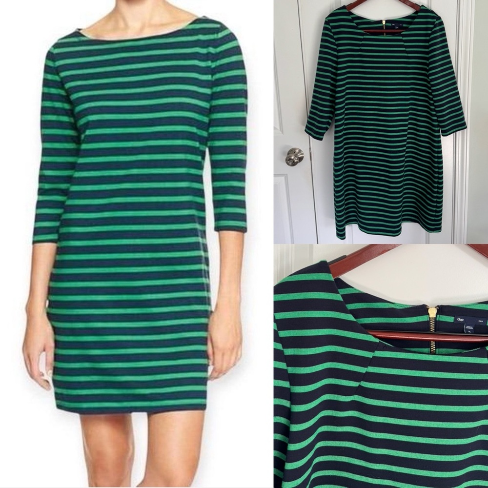 Gap Stripe Ponte Dress